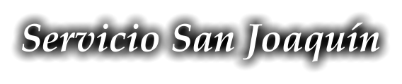 Servicio San Joaquín